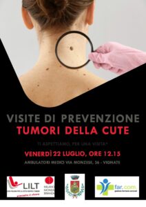 Visite di prevenzione tumori della cute