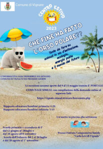 Iscrizione Centro Estivo 2023 fino al 22 maggio