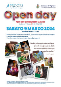Asilo Nido Comunale – Open Day sabato 9 Marzo