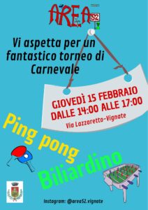 Area 52 – Torneo di Carnevale