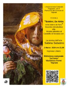 “Boldini, De Nittis et les italiens de Paris”