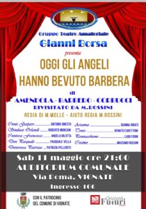 “Oggi gli angeli hanno bevuto Barbera”