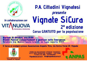 Niente Panico! Comportamenti e gestione nelle Emergenze.