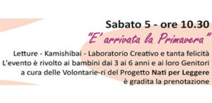 “È arrivata la primavera”