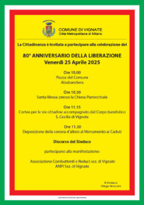 80° Anniversario della Liberazione