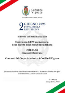2 Giugno 2025  Festa della Repubblica