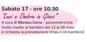 “Luci e Ombre in Gioco”
