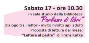 “Parliamo di libri”